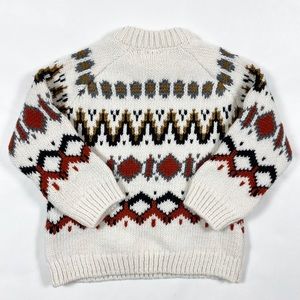Zara | Fair Isle Knit Sweater Toddler Size